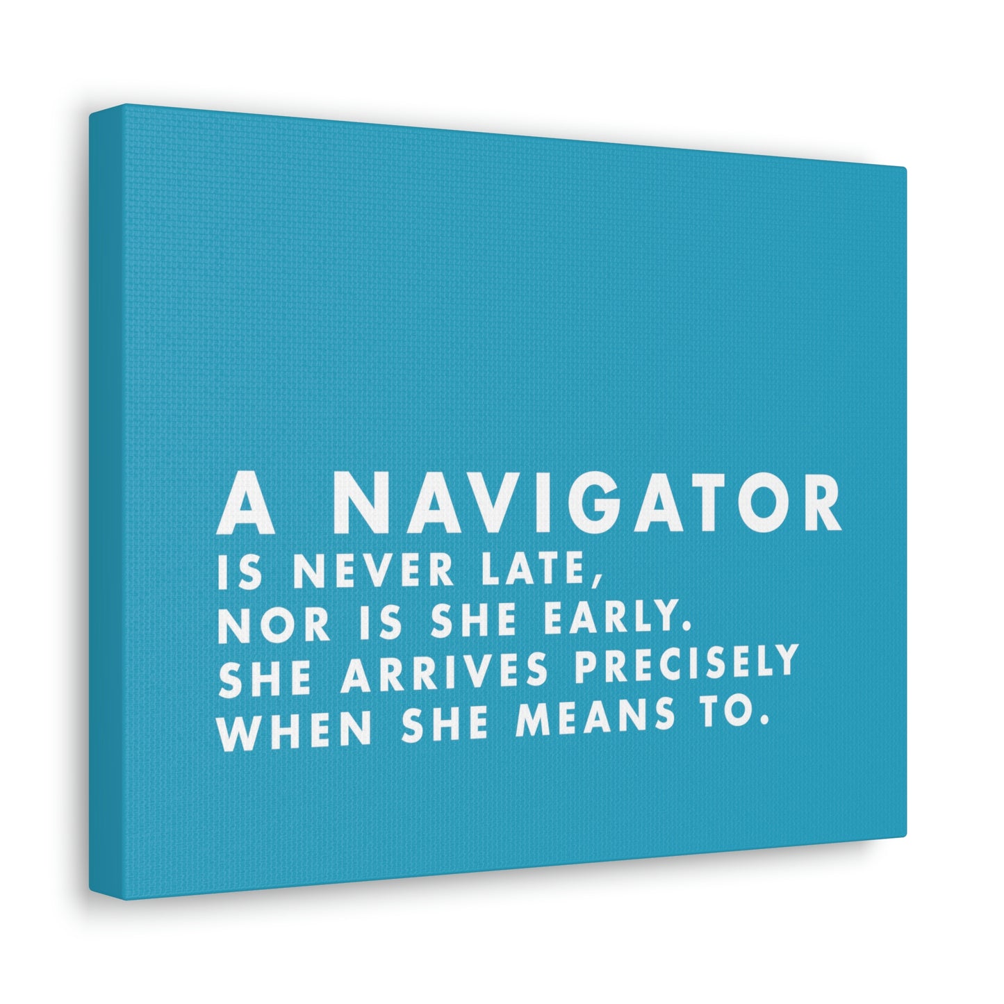 She-Navigator Canvas