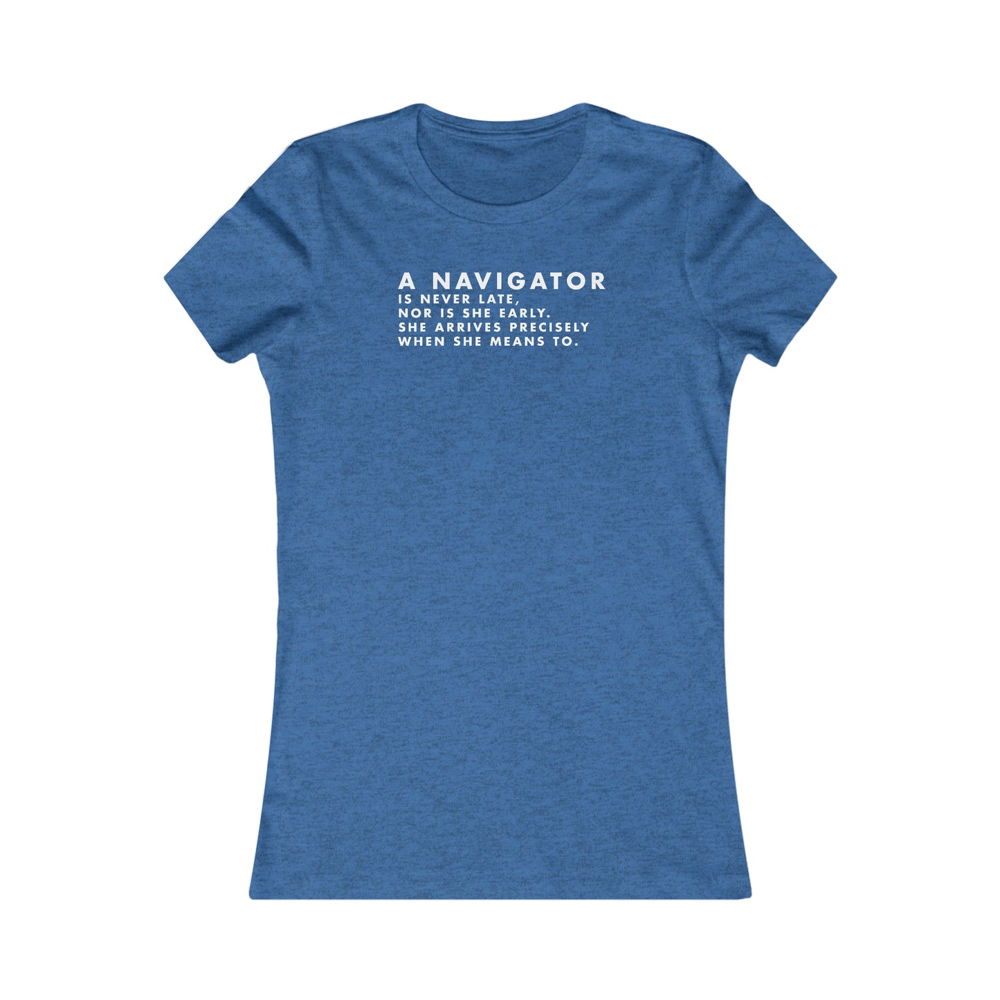 She's On Time Tee