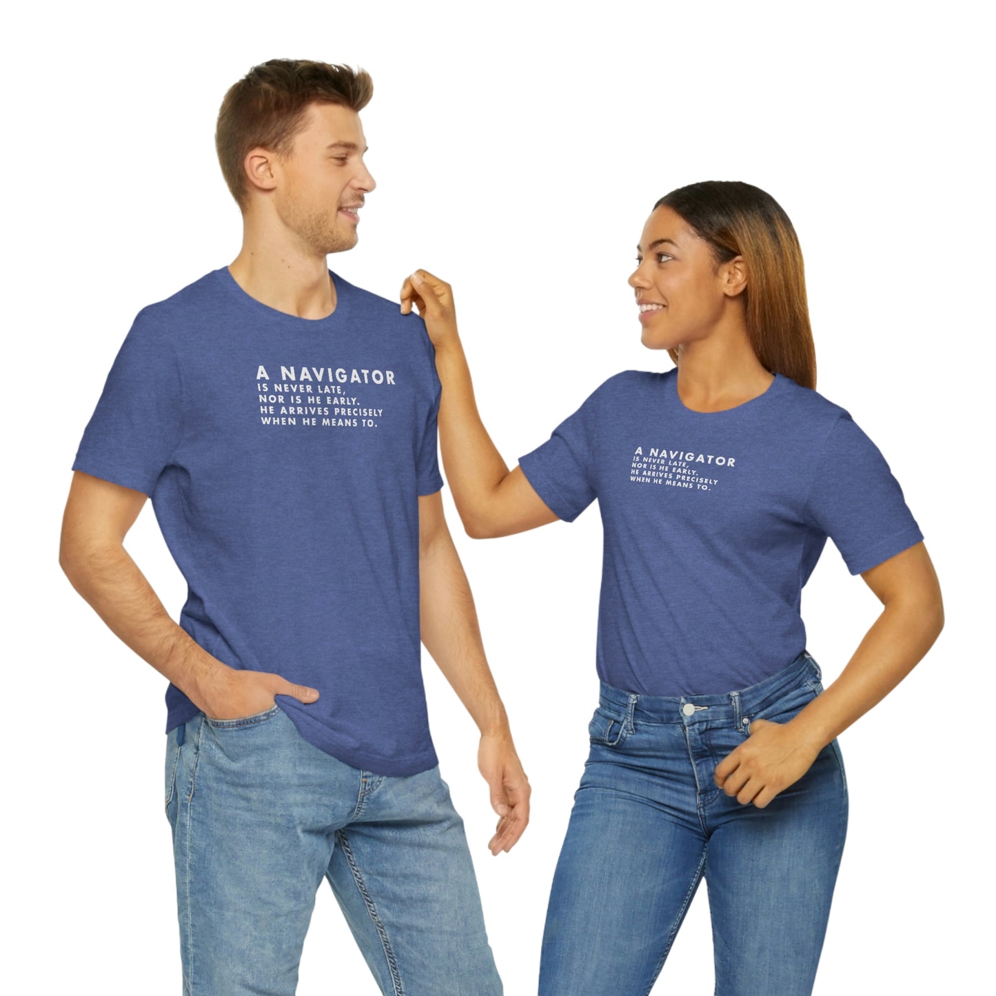He's On Time Tee