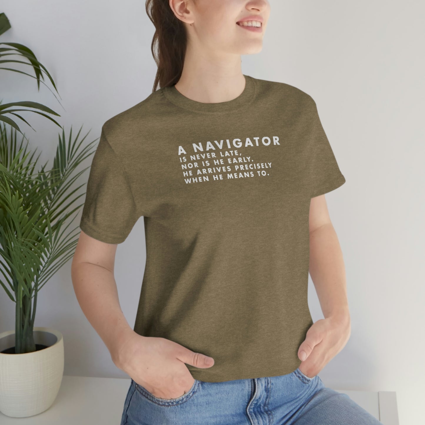 He's On Time Tee