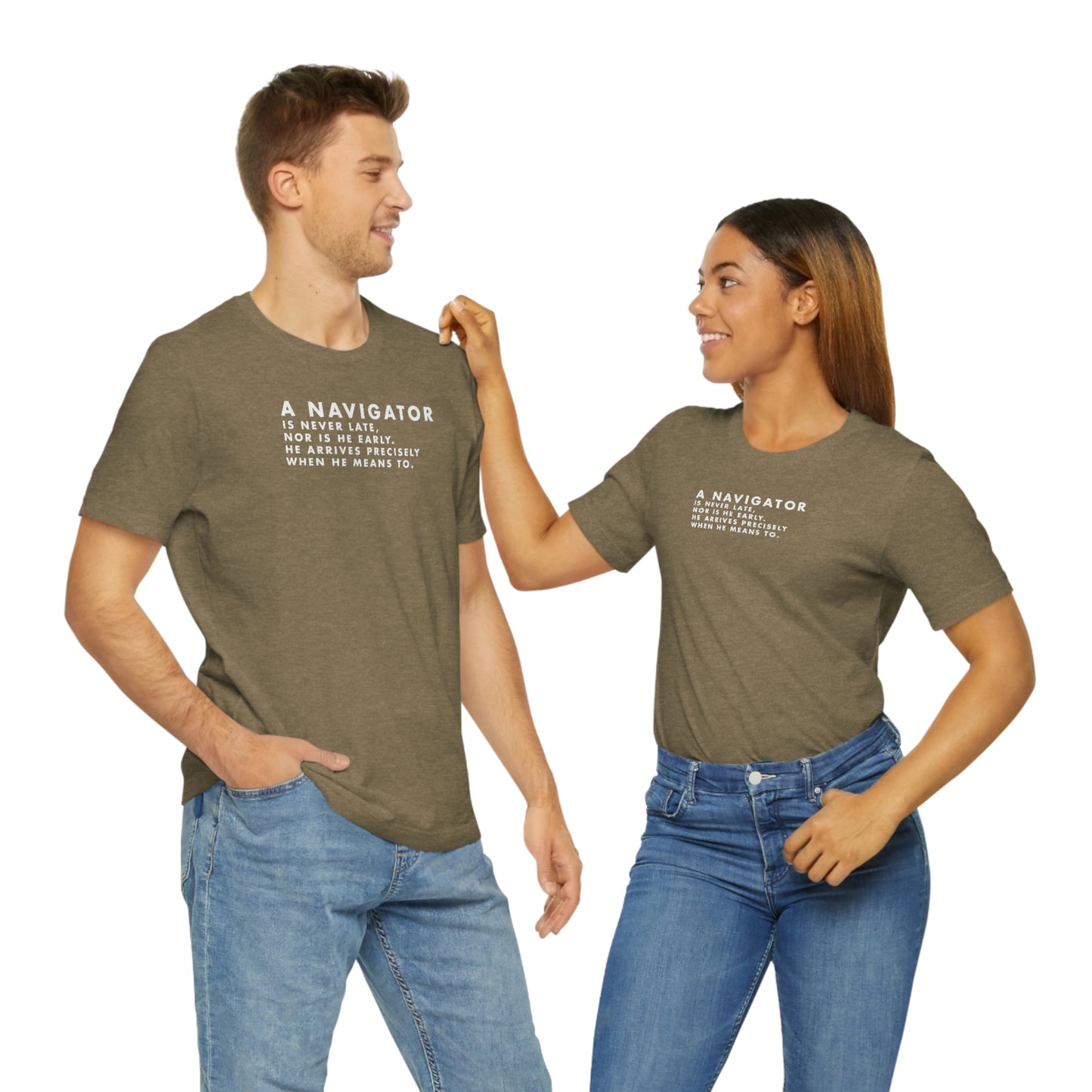 He's On Time Tee