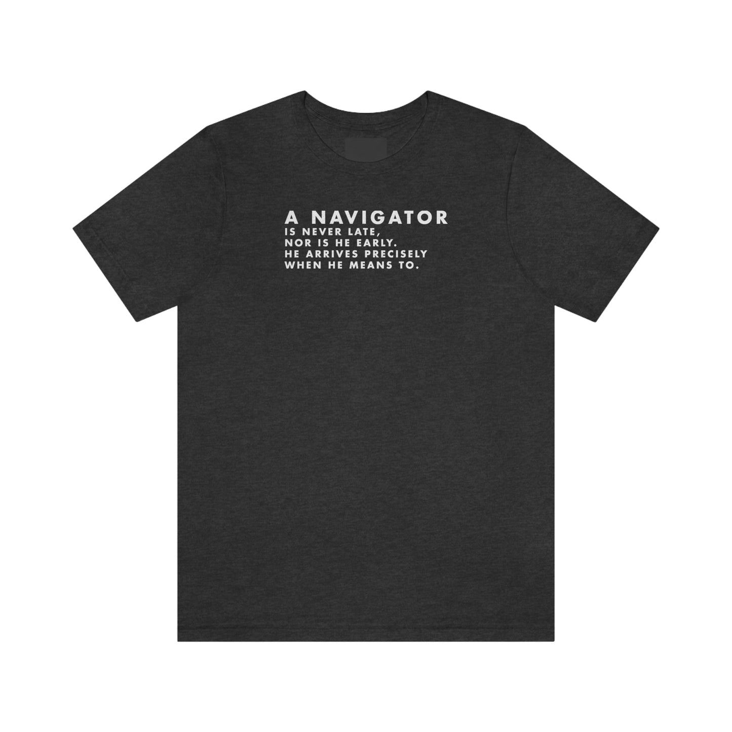 He's On Time Tee