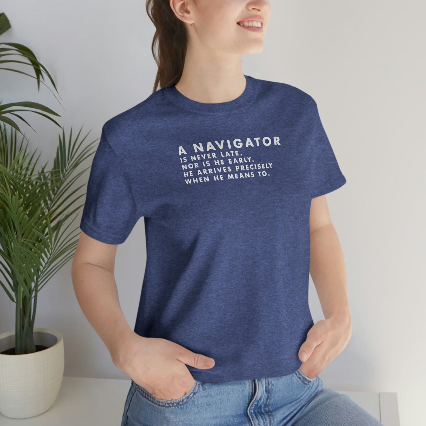He's On Time Tee