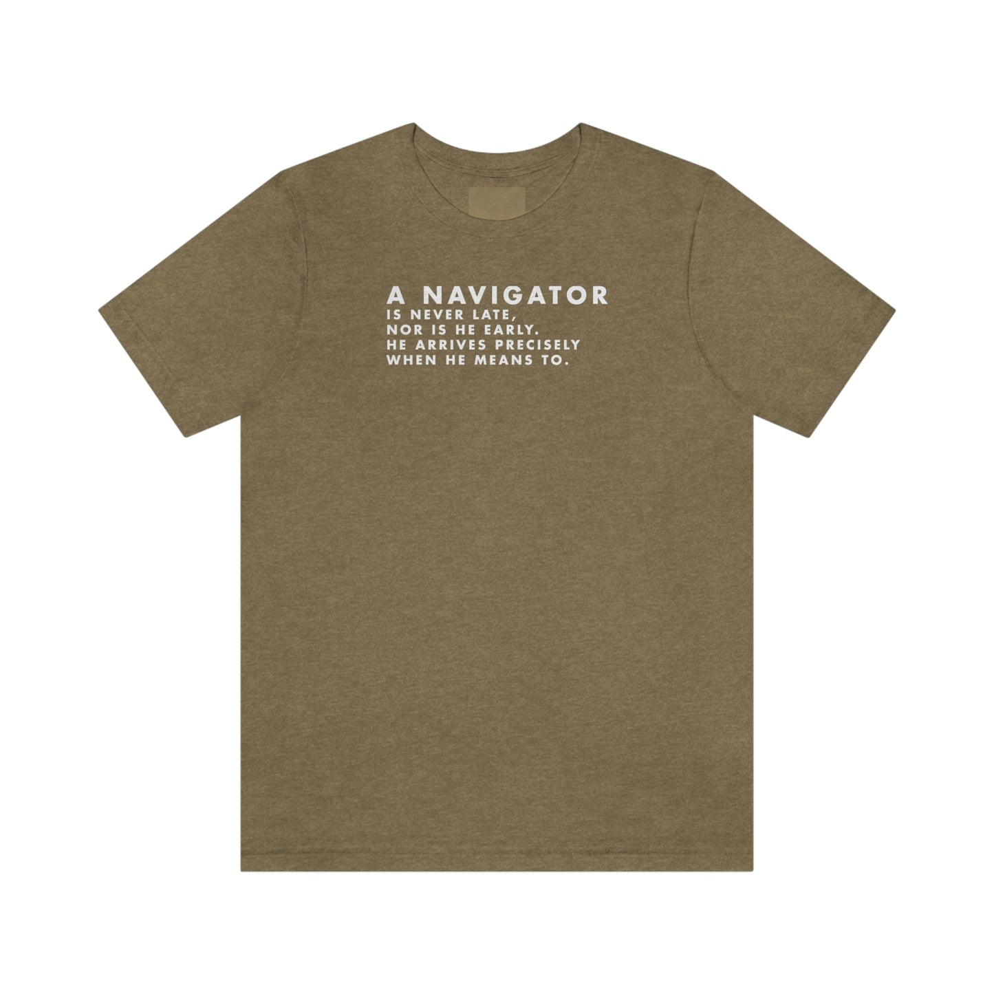 He's On Time Tee