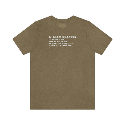 He's On Time Tee