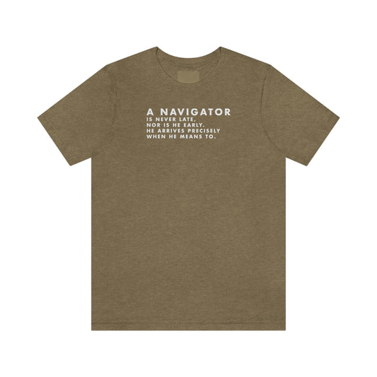He's On Time Tee