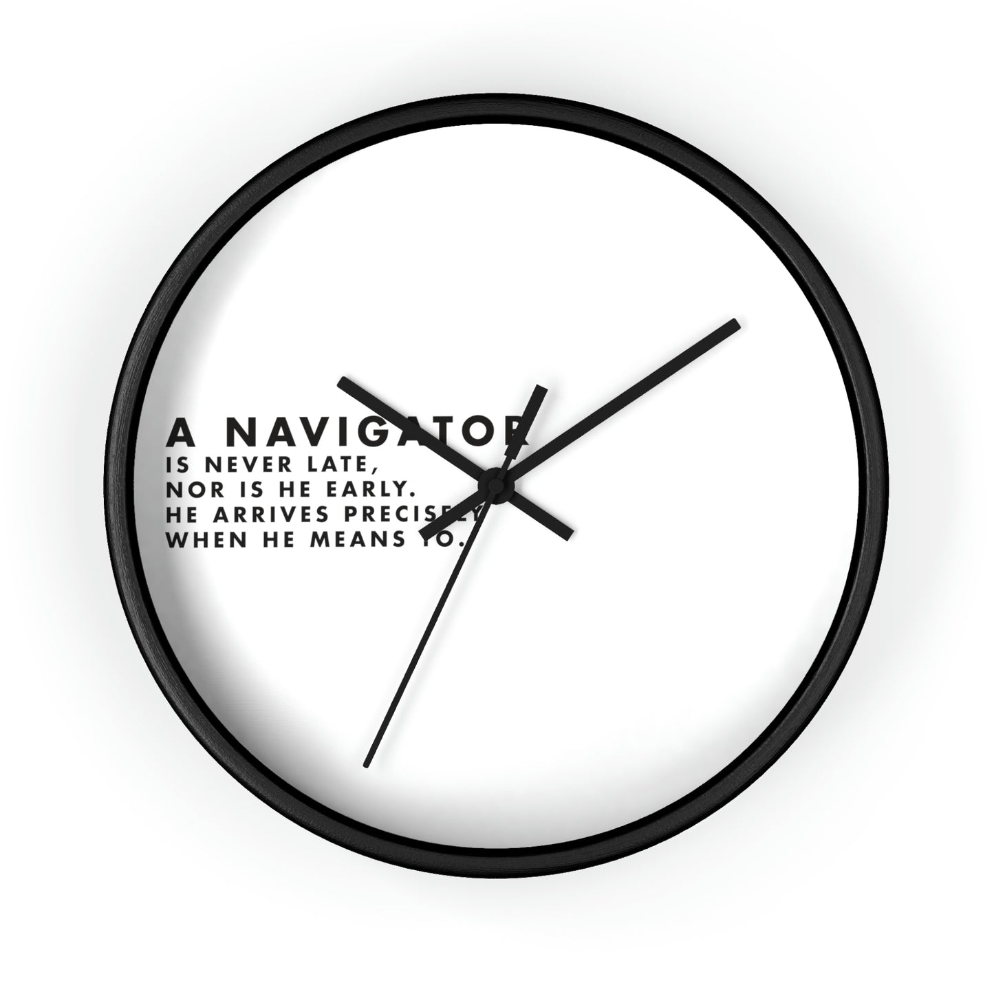 Navigator Wall clock