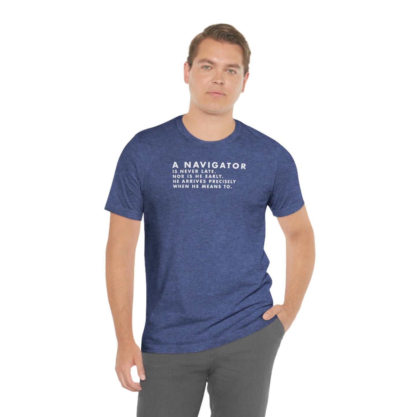He's On Time Tee