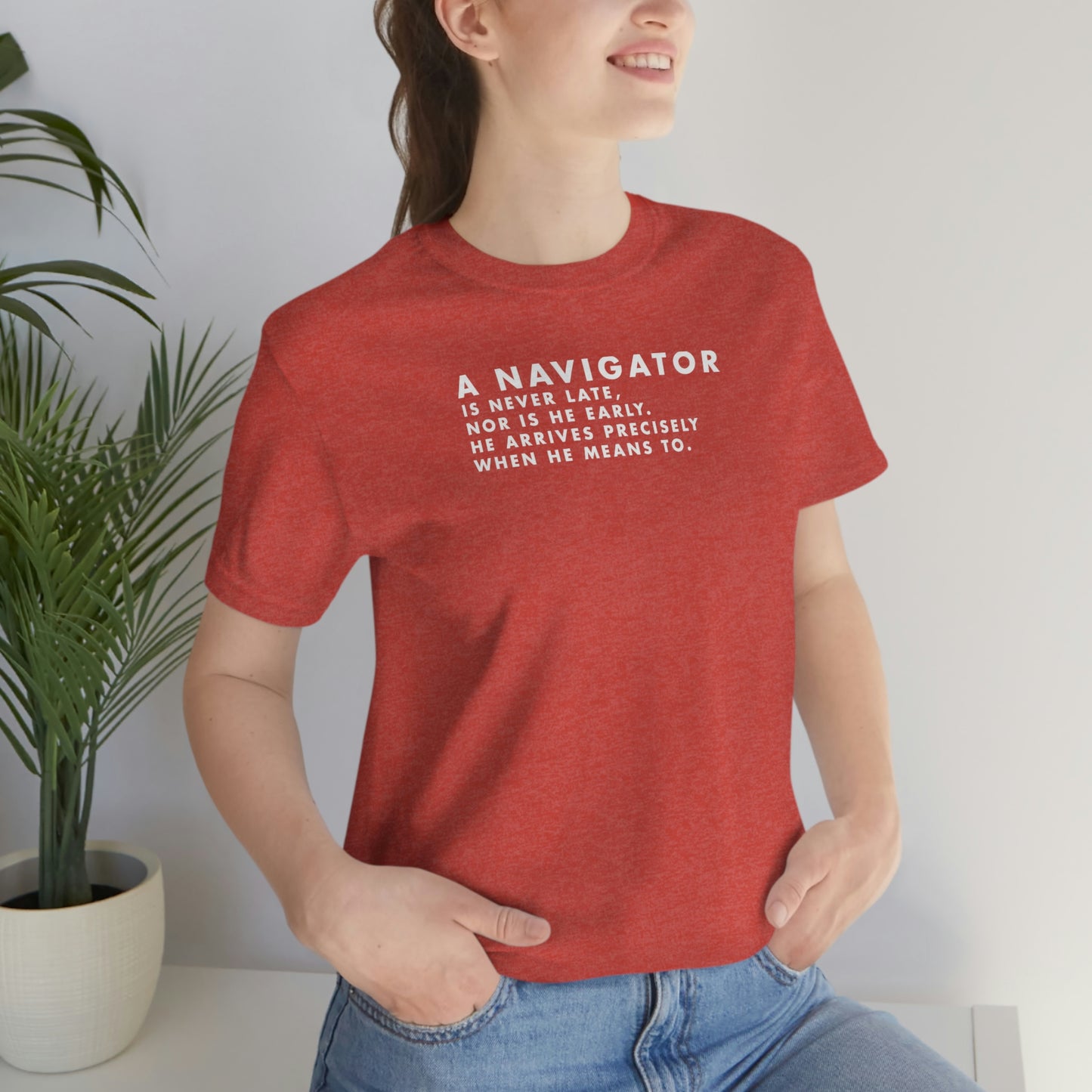 He's On Time Tee