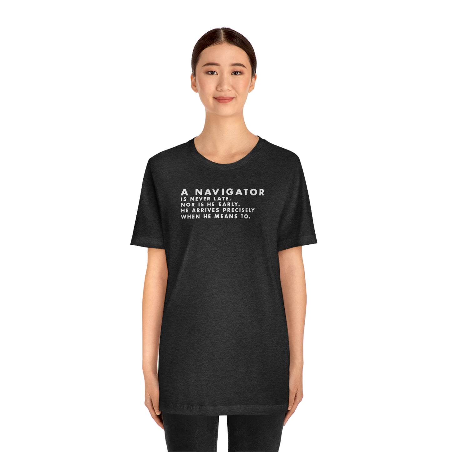He's On Time Tee