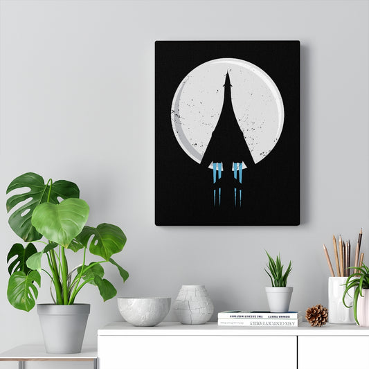 Lunar Lancer Canvas