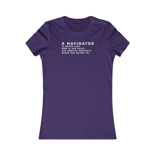 She's On Time Tee