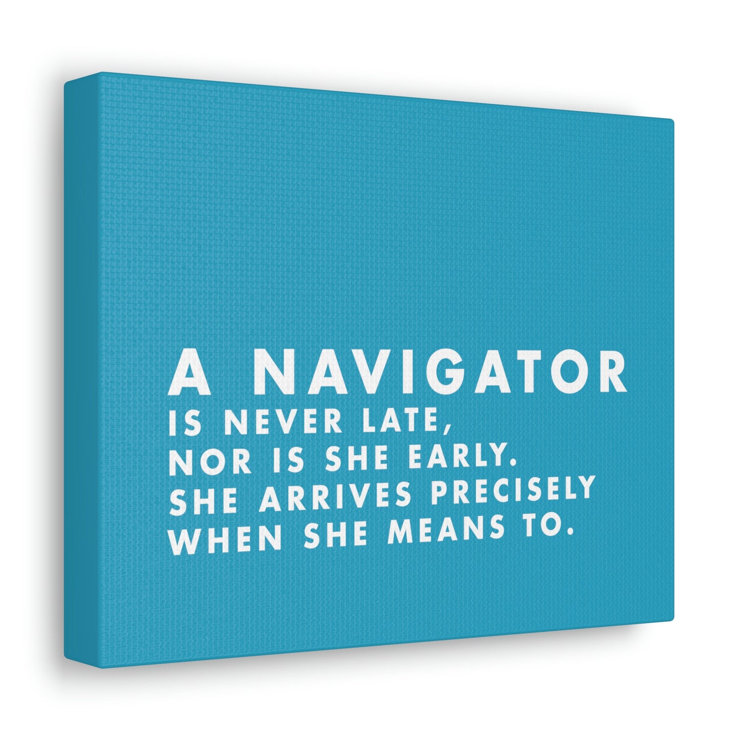 She-Navigator Canvas