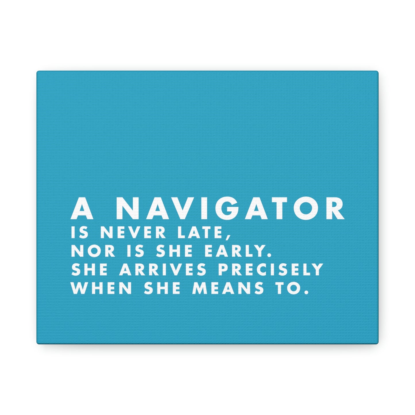 She-Navigator Canvas