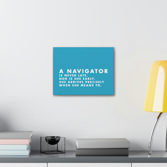 She-Navigator Canvas