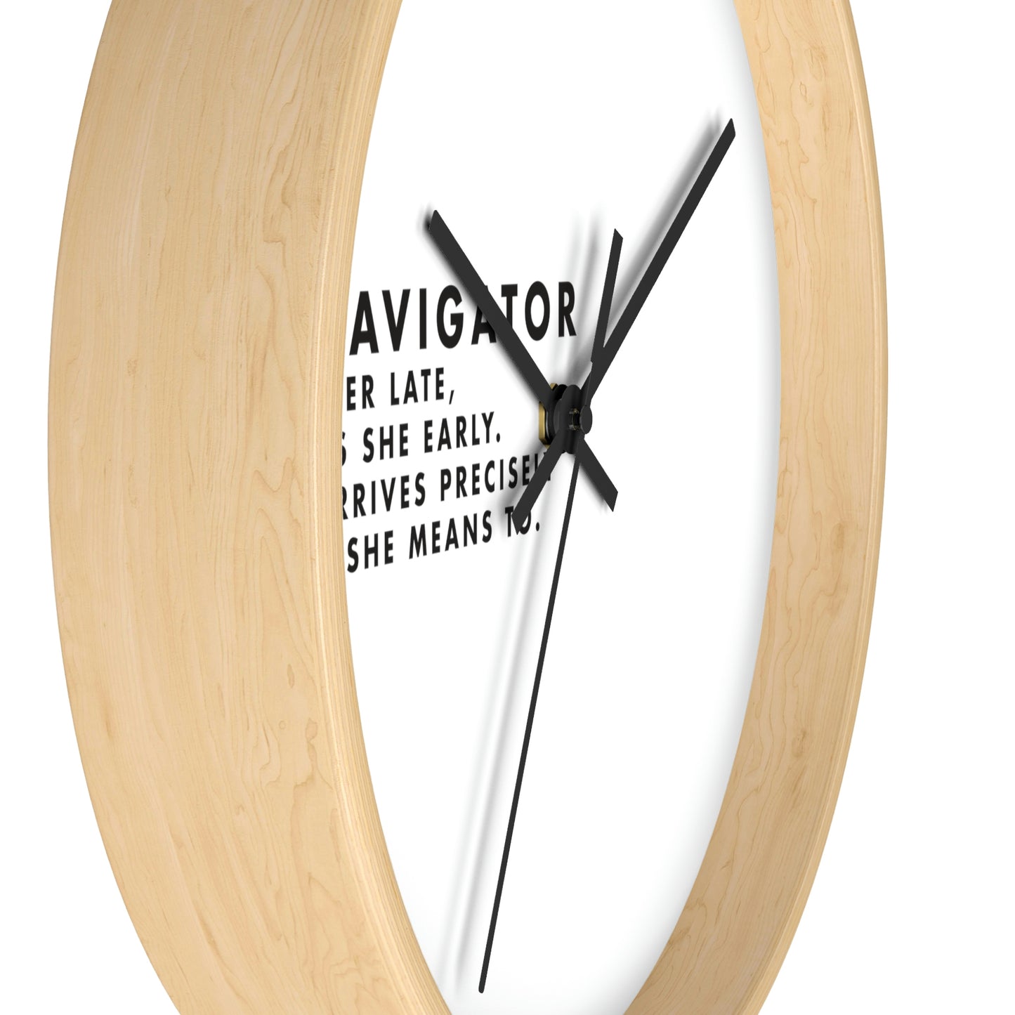 Ladies Navigator Wall clock