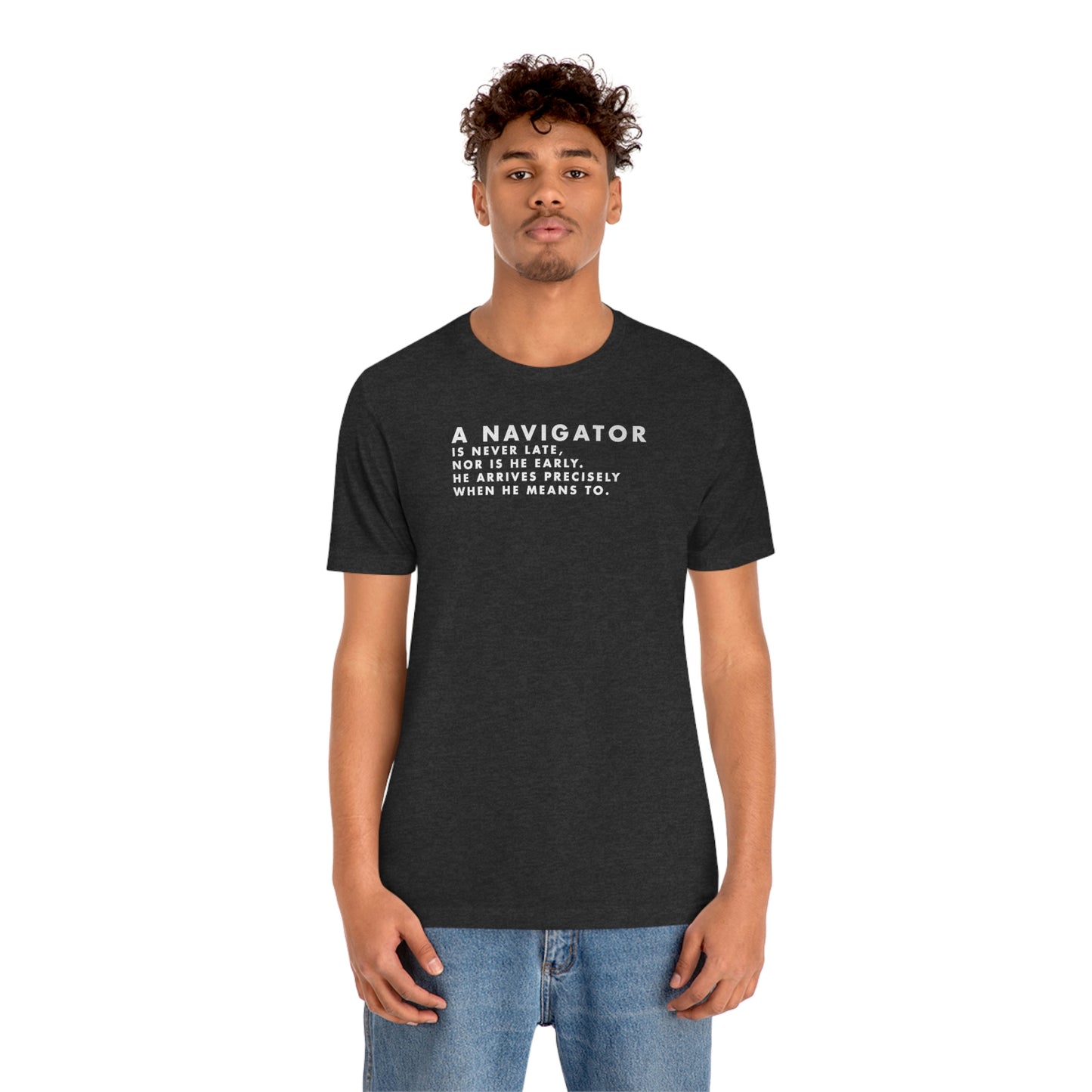 He's On Time Tee