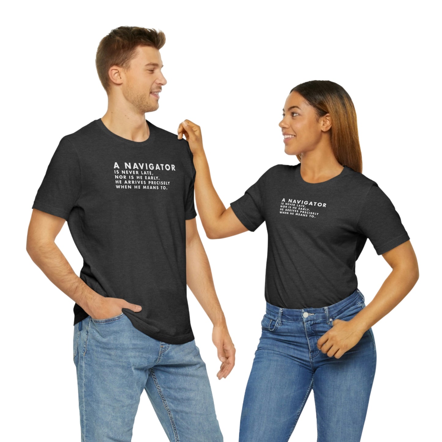 He's On Time Tee