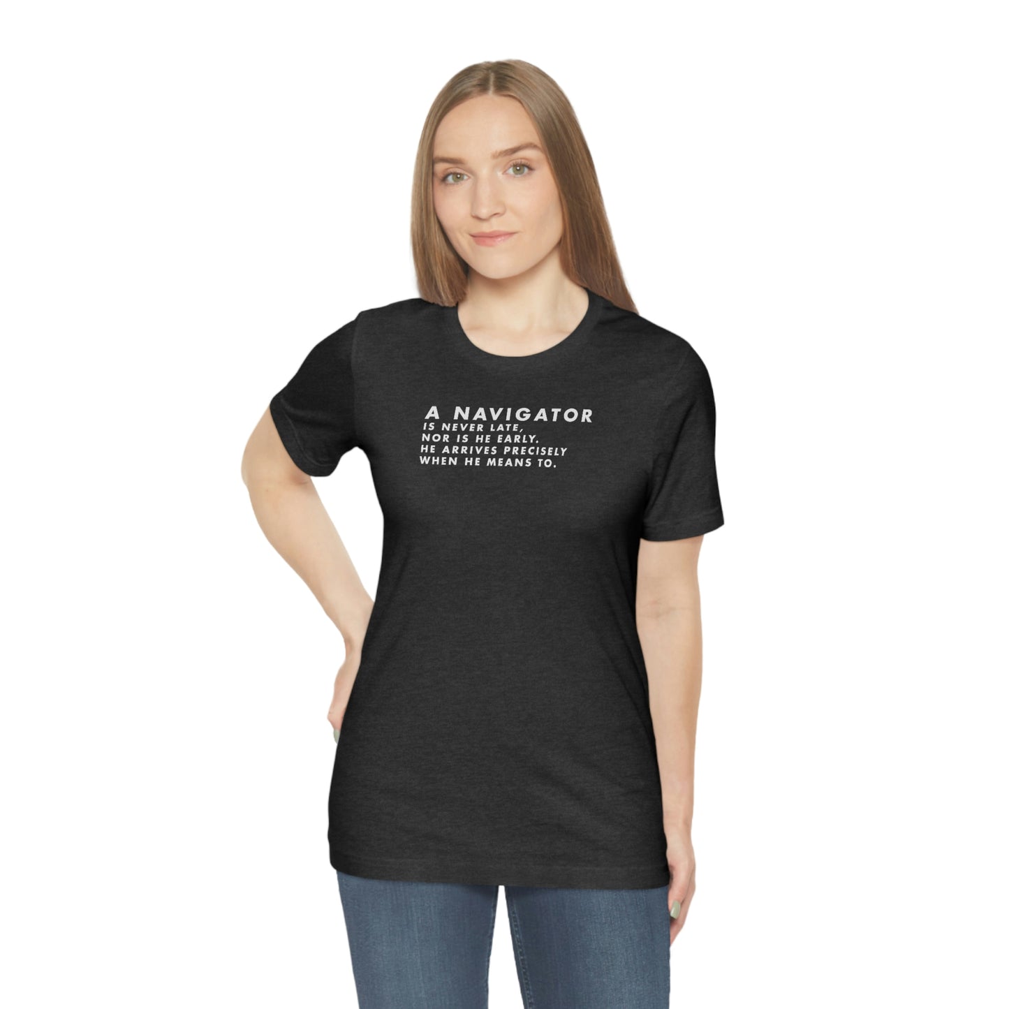 He's On Time Tee
