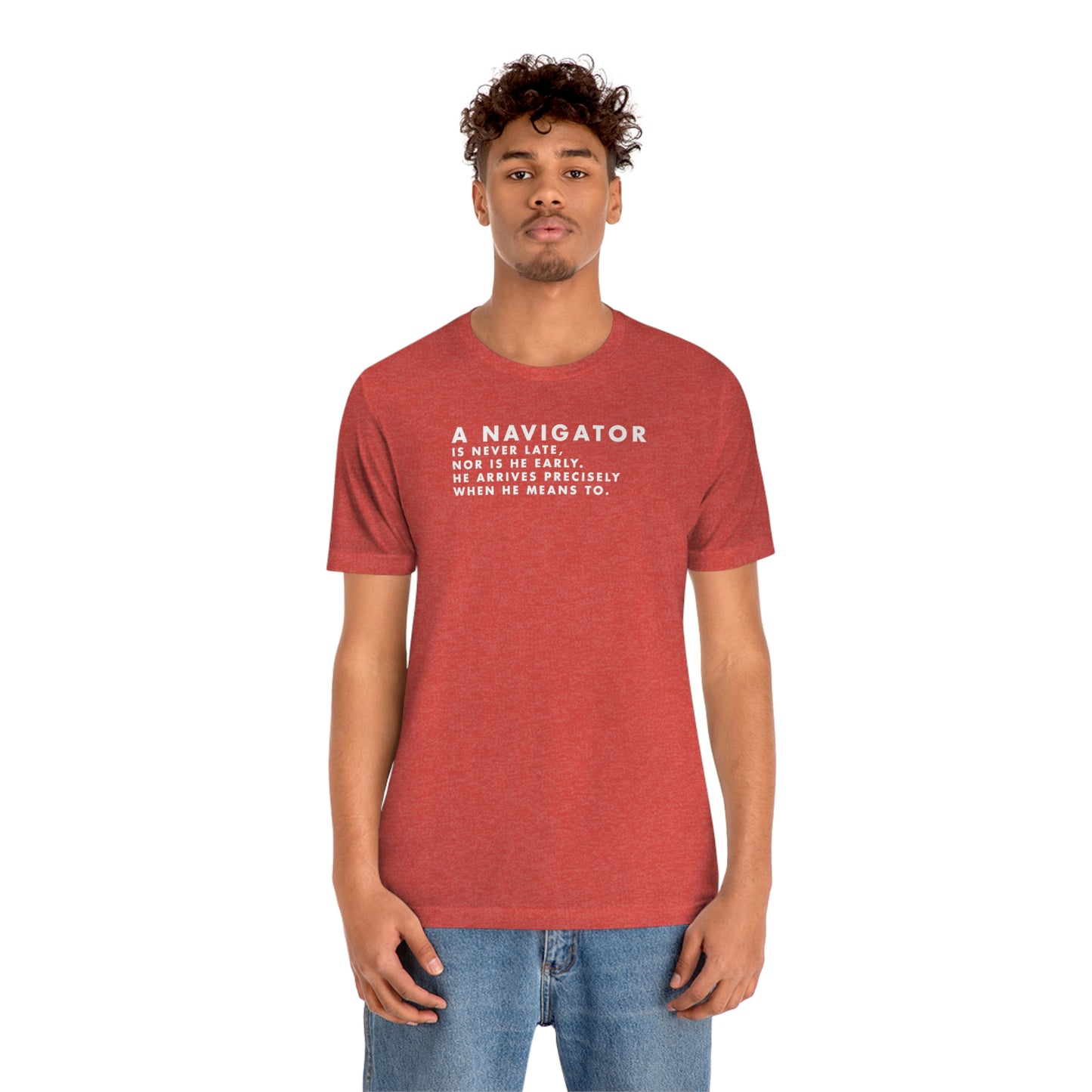 He's On Time Tee