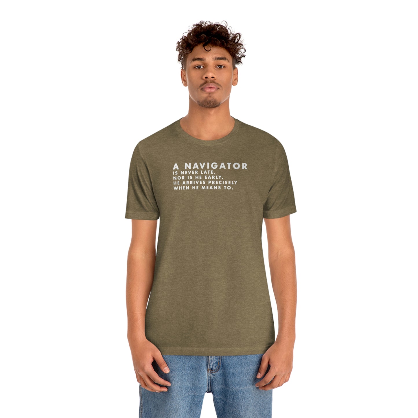 He's On Time Tee