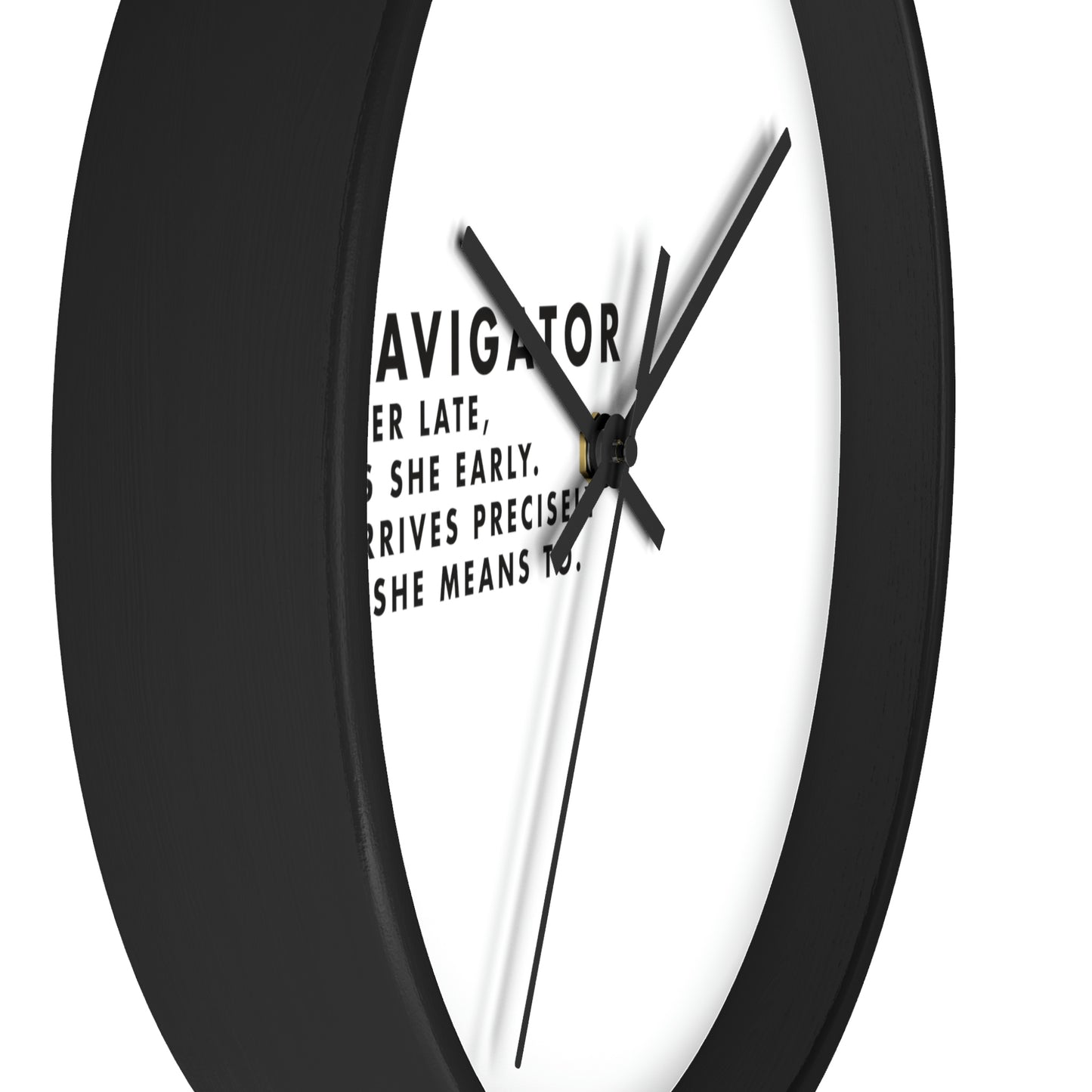 Ladies Navigator Wall clock