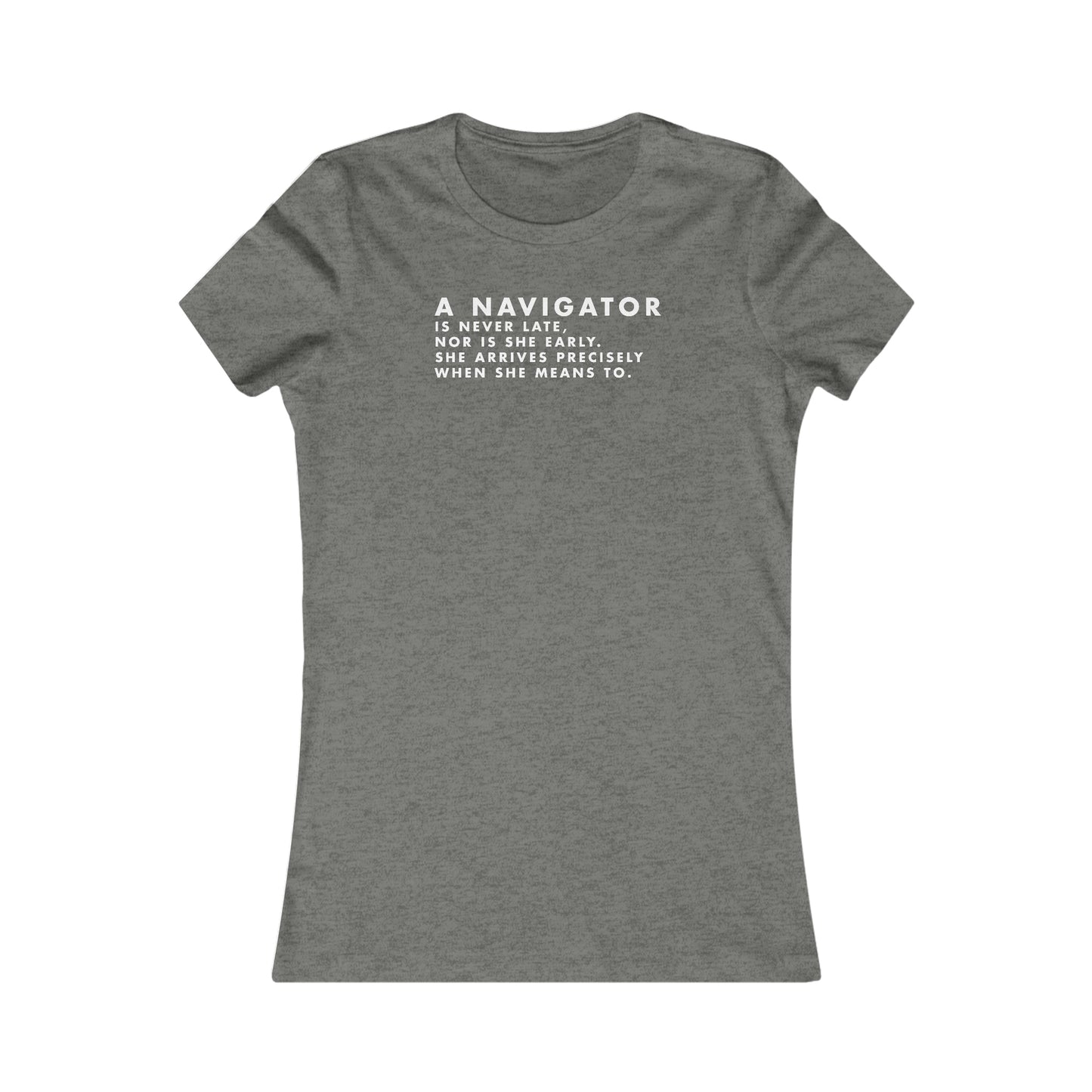She's On Time Tee