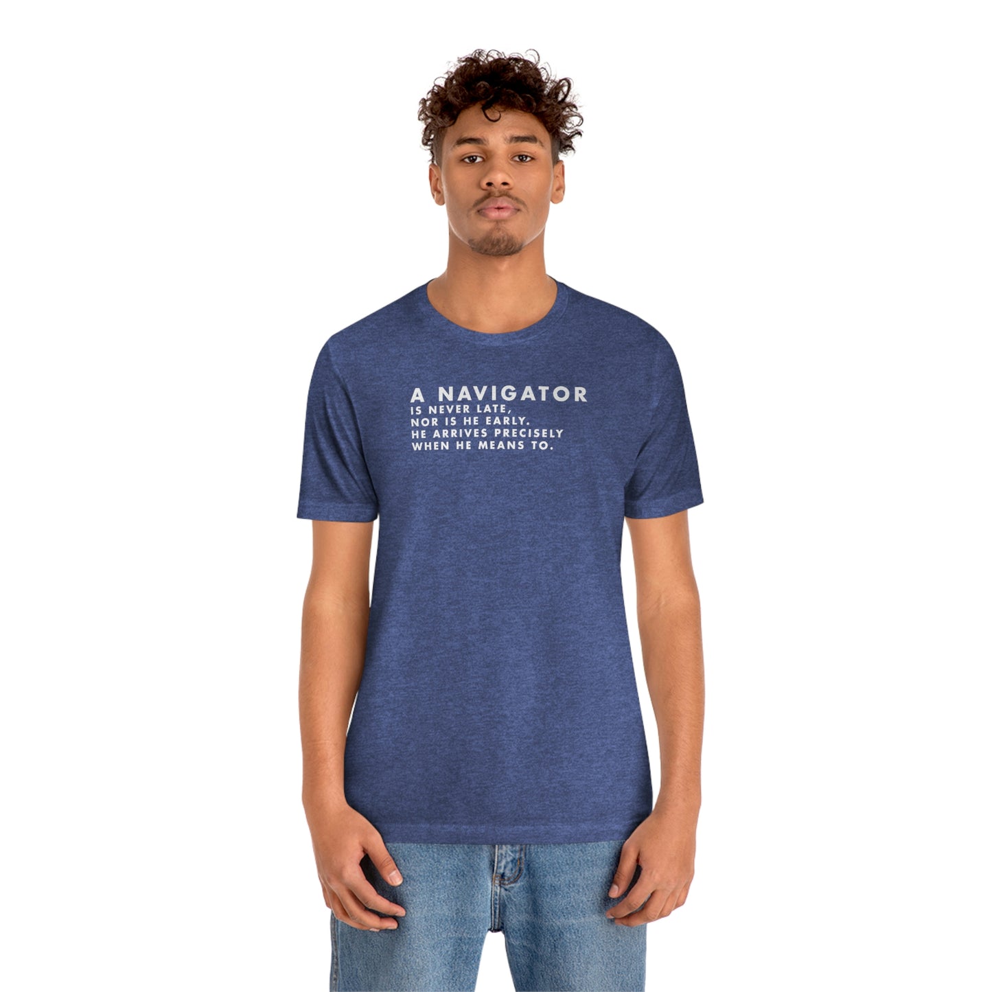 He's On Time Tee